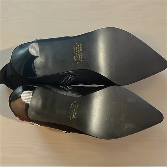 Details Beaded Embroidered Boots - Size 7.5B - Picture 6 of 9